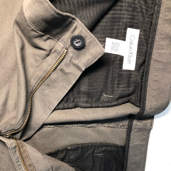 Calvin Klein Grayish Green slacks - Picture 6 of 7